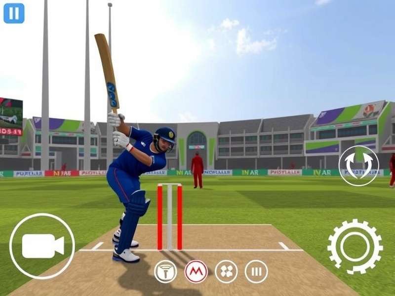 VR Cricket Legend India Gameplay Screenshot